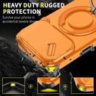 For iPhone 17 Pro Max Sliding Camshield Ring Holder Phone Case(Orange) - 2