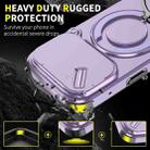 For iPhone 17 Pro Sliding Camshield Ring Holder Phone Case(Purple) - 2