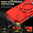 For iPhone 17 Pro Sliding Camshield Ring Holder Phone Case(Red) - 2