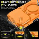 For iPhone 17 Pro Sliding Camshield Ring Holder Phone Case(Orange) - 2