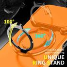 For iPhone 17 Pro Sliding Camshield Ring Holder Phone Case(Orange) - 3