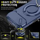 For iPhone 17 Air Sliding Camshield Ring Holder Phone Case(Blue) - 2