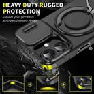 For iPhone 17 Sliding Camshield Ring Holder Phone Case(Black) - 2