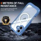 For iPhone 17 RedPepper Tempered Glass MagSafe Phone Case(Blue) - 3
