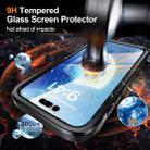 For iPhone 17 Air RedPepper Tempered Glass MagSafe Phone Case(Black) - 2
