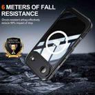 For iPhone 17 Air RedPepper Tempered Glass MagSafe Phone Case(Black) - 3