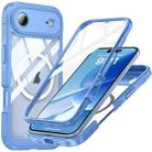 For iPhone 17 Air RedPepper Tempered Glass MagSafe Phone Case(Blue) - 1
