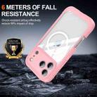 For iPhone 17 Pro Max RedPepper Tempered Glass MagSafe Phone Case(Pink) - 3