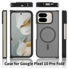 For Google Pixel 10 Pro Fold Skin Feel TPU Hybrid PC MagSafe Phone Case(Black) - 2