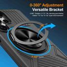 For Samsung Galaxy S25 Ultra 5G Alloy Rotating Holder MagSafe Shockproof Phone Case(Black) - 2