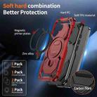 For iPhone 17 Cooling MagSafe Holder Phone Case(Red) - 2