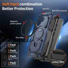 For iPhone 17 Cooling MagSafe Holder Phone Case(Blue) - 2