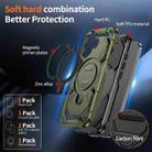 For iPhone 17 Cooling MagSafe Holder Phone Case(Green) - 2