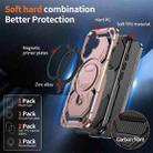 For iPhone 17 Cooling MagSafe Holder Phone Case(Rose Gold) - 2
