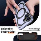 For iPhone 17 Cooling MagSafe Holder Phone Case(Light Purple) - 3