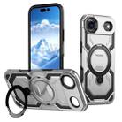 For iPhone 17 Air Cooling MagSafe Holder Phone Case(Grey) - 1