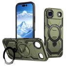 For iPhone 17 Air Cooling MagSafe Holder Phone Case(Green) - 1