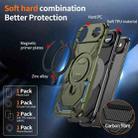 For iPhone 17 Air Cooling MagSafe Holder Phone Case(Green) - 2