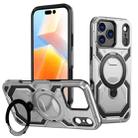 For iPhone 17 Pro Max Cooling MagSafe Holder Phone Case(Grey) - 1