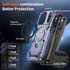 For iPhone 17 Pro Max Cooling MagSafe Holder Phone Case(Light Purple) - 2