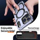 For iPhone 17 Pro Max Cooling MagSafe Holder Phone Case(Light Purple) - 3