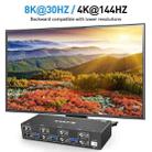 KVEVE KC-KVM302DP USB 3.0 Dual Monitor 8K 30Hz KVM Switch, Plug Type:EU Plug - 2