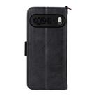 For Google Pixel 10 Pro / 10 / 9 Pro / 9 Multi-card Slots Crossbody Cowhide Leather Phone Case(Black) - 3