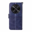 For Redmi 14C 5G / 4G / A4 5G Multi-card Slots Crossbody Cowhide Leather Phone Case(Blue) - 3