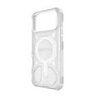 For iPhone 17 Pro Max BIBERCAS Transparent Color Series MagSafe Air Bag Shockproof Phone Case(White) - 3