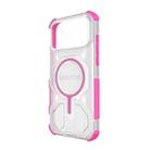 For iPhone 17 Pro Max BIBERCAS Transparent Color Series MagSafe Air Bag Shockproof Phone Case(Pink) - 3