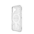 For iPhone 17 BIBERCAS Transparent Color Series MagSafe Air Bag Shockproof Phone Case(White) - 3