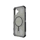 For iPhone 17 BIBERCAS Transparent Color Series MagSafe Air Bag Shockproof Phone Case(Black) - 3