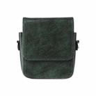 For Motorola Razr 60 / 50 / 40 Ultra Mini Long Shoulder Chain Crossbody Folding Magnetic Leather Phone Bag(Green) - 3
