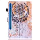 For Samsung Galaxy Tab S8 / Galaxy Tab S7 11.0 T870 Colored Drawing Pattern Horizontal Flip PU Leather Case with Holder & Card Slots & Anti-skid Strip & Sleep / Wake-up Function(Dreamcatcher) - 3