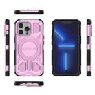 For iPhone 13 Pro BIBERCAS Real Color Series MagSafe Shockproof Phone Case(Pink) - 2