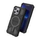 For iPhone 13 Pro BIBERCAS Real Color Series MagSafe Shockproof Phone Case(Black) - 3