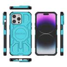 For iPhone 14 Pro Max BIBERCAS Real Color Series MagSafe Shockproof Phone Case(Green) - 2