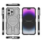 For iPhone 14 Pro Max BIBERCAS Real Color Series MagSafe Shockproof Phone Case(Gray) - 2