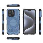 For iPhone 15 Pro BIBERCAS Real Color Series MagSafe Shockproof Phone Case(Blue) - 2