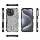 For iPhone 15 Pro BIBERCAS Real Color Series MagSafe Shockproof Phone Case(Gray) - 2