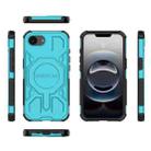 For iPhone 16e BIBERCAS Real Color Series MagSafe Shockproof Phone Case(Green) - 2
