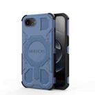 For iPhone 16e BIBERCAS Real Color Series MagSafe Shockproof Phone Case(Blue) - 1