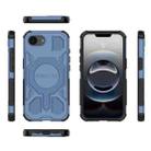 For iPhone 16e BIBERCAS Real Color Series MagSafe Shockproof Phone Case(Blue) - 2