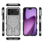 For iPhone 17 Pro Max BIBERCAS Real Color Series MagSafe Shockproof Phone Case(Gray) - 2