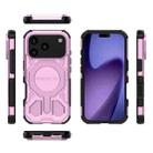 For iPhone 17 Pro BIBERCAS Real Color Series MagSafe Shockproof Phone Case(Pink) - 2