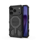 For iPhone 17 Pro BIBERCAS Real Color Series MagSafe Shockproof Phone Case(Black) - 1