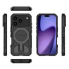 For iPhone 17 Pro BIBERCAS Real Color Series MagSafe Shockproof Phone Case(Black) - 2