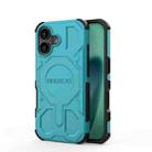 For iPhone 17 BIBERCAS Real Color Series MagSafe Shockproof Phone Case(Green) - 1