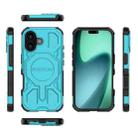 For iPhone 17 BIBERCAS Real Color Series MagSafe Shockproof Phone Case(Green) - 2