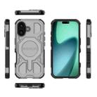 For iPhone 17 BIBERCAS Real Color Series MagSafe Shockproof Phone Case(Gray) - 2